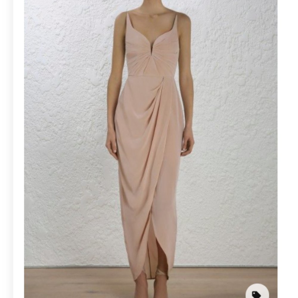 Zimmermann Silk Drape Long Dress